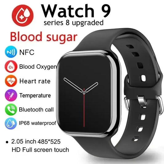 2024 Smart Watch Ultra Series 9 NFC Smartwatch BlueTooth Call Waterproof Wireless Charging 2.05 inch Screen For Apple Watch 9